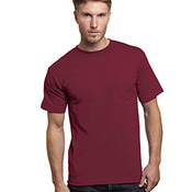 Adult 6.1 oz., 100% Cotton Pocket T-Shirt