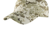 Digital Ripstop Camouflage Cap