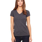 Ladies' Jersey Short-Sleeve V-Neck T-Shirt