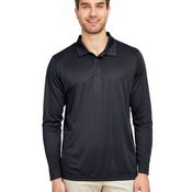 Men's Zone Performance Long Sleeve Polo