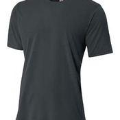 Men's Shorts Sleeve Spun Poly T-Shirt